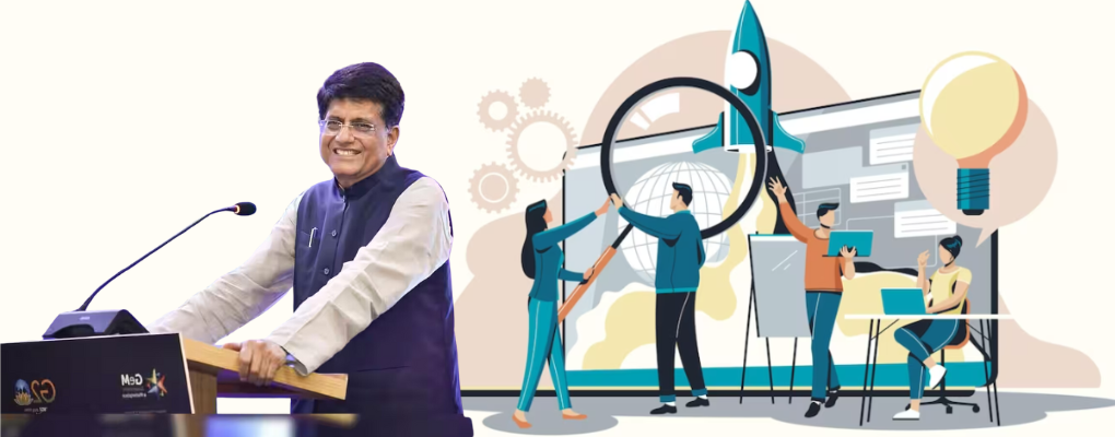 Roundtable with 40 unicorns facilitated by Piyush Goyal during Startup India Innovation Week