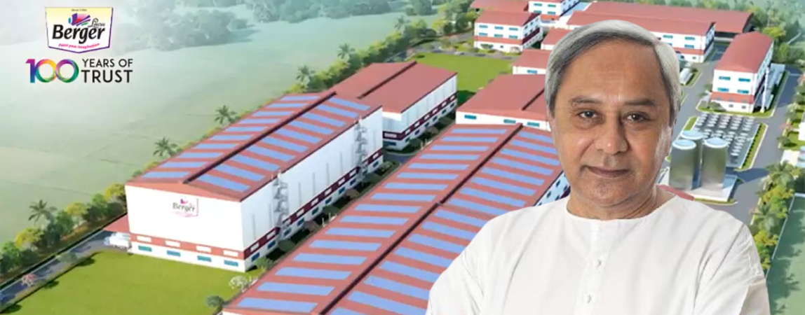 Chief Minister Naveen Patnaik and Berger Paints establish the framework for the company’s massive Odisha plant
