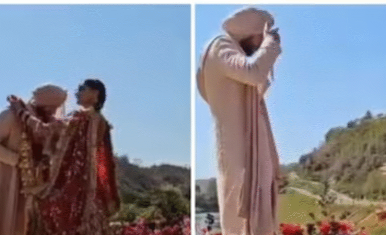 Taapsee Pannu Radiates as a Punjabi Bride in Red Suit for Wedding with Mathias Boe