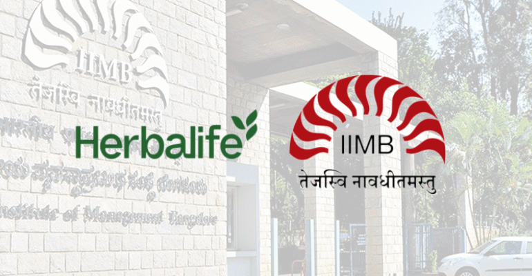 Herbalife India Collaborates with IIMB to Promote Sustainable Supply Chain Practices